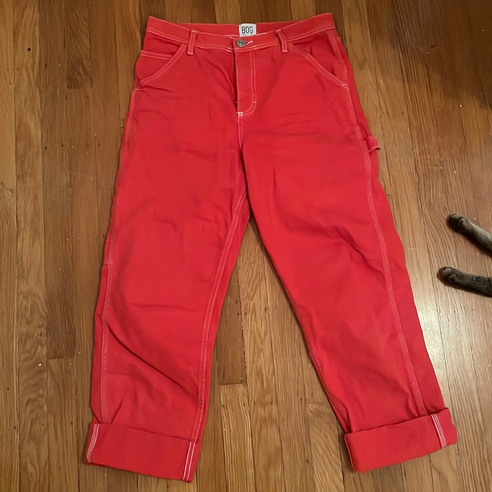 BDG Carpenter / Painter Pant, Red, Size 27